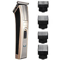 Машинка для стрижки волосся та бороди 2в1 Gemei GM-657 DS