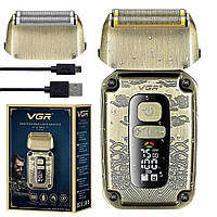 Електробритва шейвер для сухого та вологого гоління VGR V-337 DS