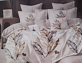 Фланелева полуторна постільна білизна/Комплект постільної білизни/припочинна білизна