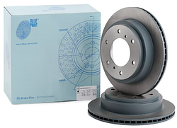 Задній гальмівний диск Паджеро 3, Паджеро 4 / Pajero 3, Pajero 4 (MR418067) Blue Print ADC44379