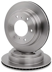 Задній гальмівний диск Паджеро 3, Паджеро 4 / Pajero 3, Pajero 4 (MR418067) Sangsin Hi-Q SD4307