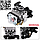 Карбюратор Honda FG 110 GX 22 GX 25 GX 31 35NT GX 50 HHT 35S 16100-ZOZ-034 16100-Z0H-825 16100-Z0H-053 16100-Z0H-043, фото 3