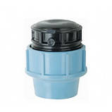 Заглушка (діаметр 20 мм) компресійна для ПЕ труб, фото 2