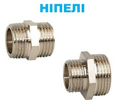 Ніпелі латунні нікельовані Gross SF