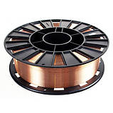 Дріт зварювальний обміднений (0.8 мм, 5 кг) для напівавтомата Monolith G4Si1 (Св-08Г2С), фото 2