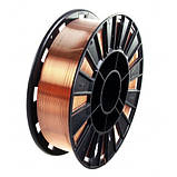 Дріт зварювальний обміднений (0.8 мм, 5 кг) для напівавтомата Monolith G4Si1 (Св-08Г2С), фото 3