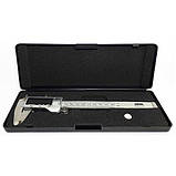 Штангенциркуль електронний 150 мм MIOL 15-241 з глибиноміром, фото 2