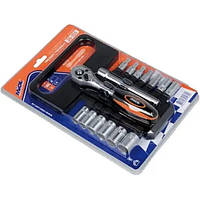 Набір інструментів 15 од. (1/4") MIOL 58-155 для авто