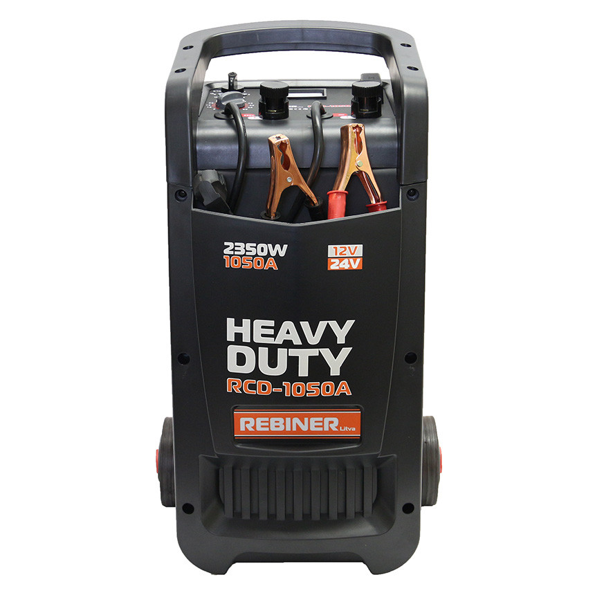 Пуско-зарядний пристрій 12/24 В, 850 А/г Rebiner RCD-1050A, фото 1
