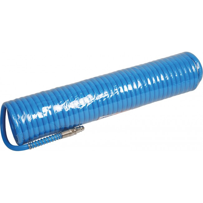 Шланг спіральний 10 м, 5х8 ммполіуретановий MIOL 81-332 з з'єднаннями, фото 1