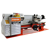 Настільний токарний верстат по металу (патрон 100 мм, 550 Вт) Rebiner RWMM-950