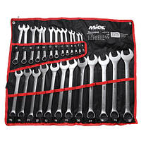 Набір ключів рожково-накидних 25 од. MIOL 51-715