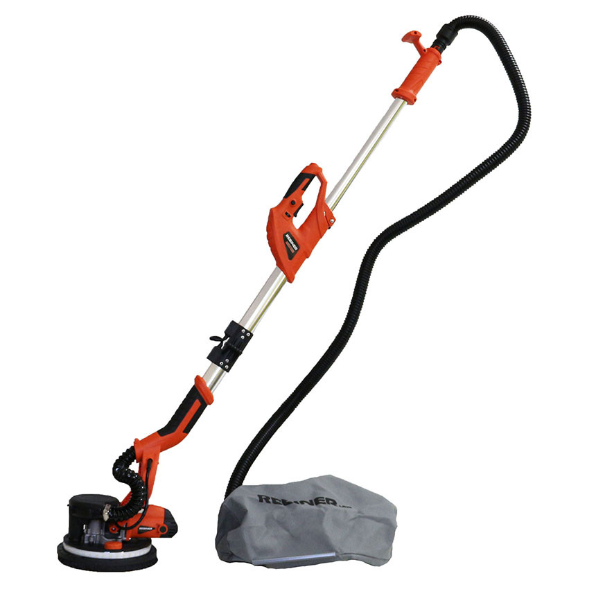 Шліфувальна машина для стін і стель (жираф) Rebiner RMGW-1150E (без кейсу), фото 1