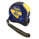 Рулетка вимірювальна 3м×16мм з магнітним наконечником металеве полотно Kubis 05-01-2316, фото 3