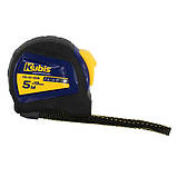 Рулетка вимірювальна 5м×19мм автостоп металеве полотно Kubis 05-01-1519, фото 2