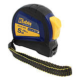Рулетка вимірювальна 5м×19мм автостоп металеве полотно Kubis 05-01-1519, фото 3