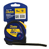 Рулетка вимірювальна 5м×19мм з магнітним наконечником металеве полотно Kubis 05-01-2519, фото 5