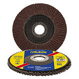 Круг шліфувальний пелюстковий (125 мм, Р36) конусний Kubis 07-00-2903, фото 2