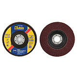 Круг шліфувальний пелюстковий (125 мм, Р40) конусний Kubis 07-00-2904, фото 2