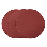 Круг шліфувальний на липучці (125 мм, P180) Kubis 07-00-2018 упаковка 10 шт, фото 2