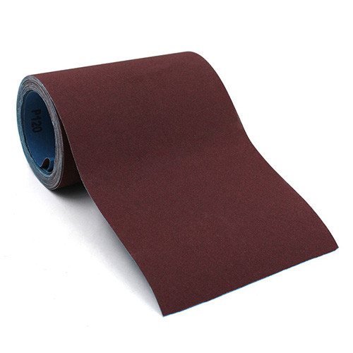 Стрічка шліфувальна P150, 200 мм × 10 м на тканинній основі Kubis 07-00-3115 в рулоні, фото 1