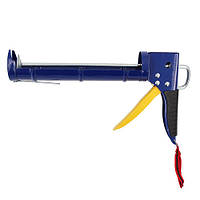 Пістолет для герметика 310 мм напіввідкритий Kubis 04-05-2002 з тріскачкою
