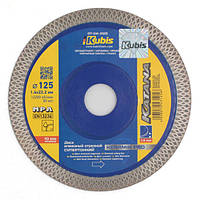 Круг алмазний відрізний 125×1.4×22.2 мм ультратонкий Kubis 07-04-3125