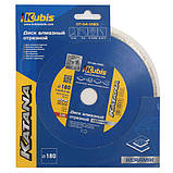 Круг алмазний відрізний 180×2.4×22.2 мм Kubis 07-04-0180, фото 2
