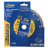 Круг алмазний сегментний 180×2.6×22.2 мм Kubis 07-04-2180, фото 2