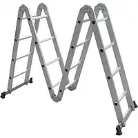 Драбина 5750 мм, 4х5 чотири секції трансформер VMF EURO