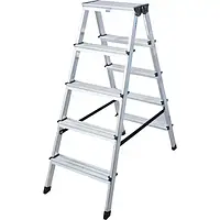 Драбина алюмінієва 2×5 двостороння VMF EURO