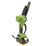 Акумуляторна ланцюгова міні пила Procraft PKA22Li безщіткова, фото 3