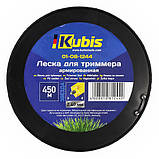 Жилка для тримера 2.4 мм 450 м армована зірка бухта Kubis 01-08-1244, фото 2