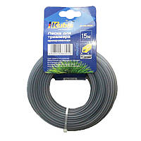 Жилка для тримера 3.0 мм 15 м армована квадрат Kubis 01-08-3301