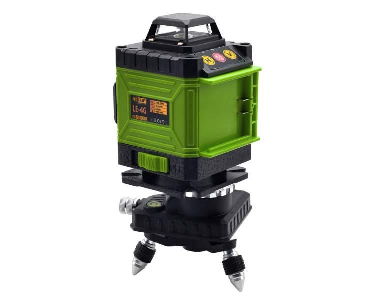 Лазерний рівень 5 променів Procraft LE-4G зелений діод, фото 1