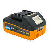 Акумулятор 20 В, 4 А/г Procraft 20/4 Turbo акумуляторна батарея, фото 2