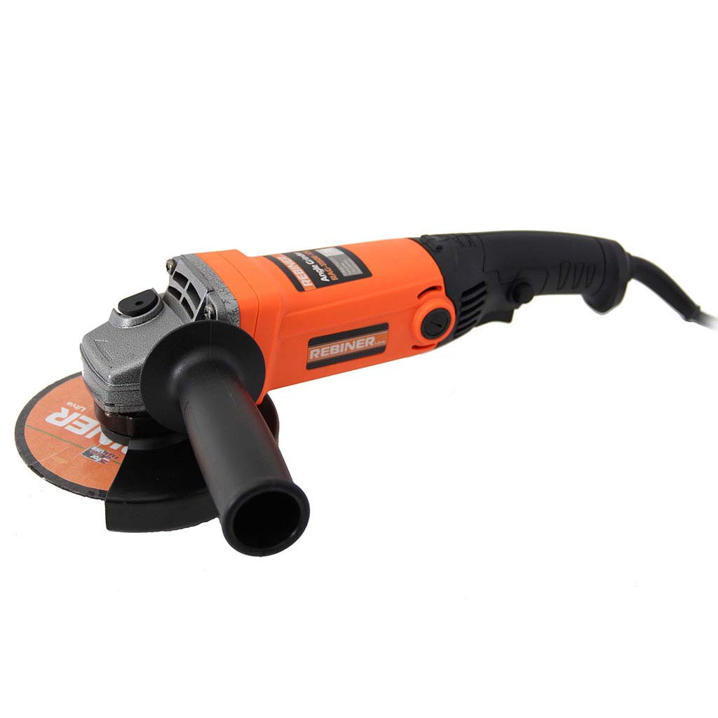 Кутова шліфмашина (125 мм, 1150 Вт) Rebiner RAG-1150, фото 1