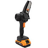 Акумуляторна ланцюгова міні пила Stromo AAS20, фото 4