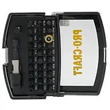 Набір біт 32 шт Procraft BS-32 для шуруповерта в кейсі, фото 5