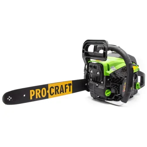 Бензопила 2.1 кВт, шина+ланцюг 40 см, шина+ланцюг 45 см Procraft GS52P