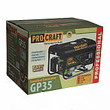 Бензиновий генератор 3 кВт мідна обмотка Procraft GP35, фото 3