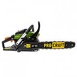 Бензопила (1.4 кВт, шина+ланцюг 35 см, шина+ланцюг 40 см) Procraft GS-58X, фото 3