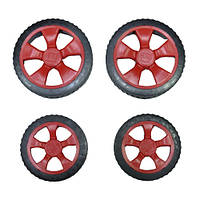 Колеса для газонокосарки 4 шт Agrimotor FM3310, FM3310R, FM3813, KK3813