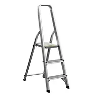 Драбина-стрем'янка алюмінієва 3 сходинки Procraft PLA2.62 садова драбина