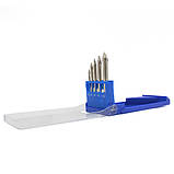 Свердло по склу та кераміці набір 5 шт Kubis 07-01-1005, фото 2