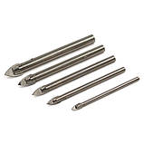 Свердло по склу та кераміці набір 5 шт Kubis 07-01-1005, фото 4