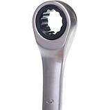 Ключ ріжково-накидний 14 мм з тріскачкою MIOL 51-614, фото 3