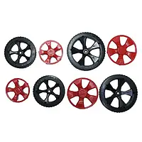 Колеса для газонокосарки 4 шт Agrimotor KK4015, KK4216, KK4217