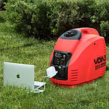 Інверторний генератор 2.5 кВт VOIN DV-2500i бензиновий, фото 2