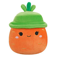М'яка іграшка Squishmallows - Морквина Кароліна в капелюсі (19 cm) SQER01214